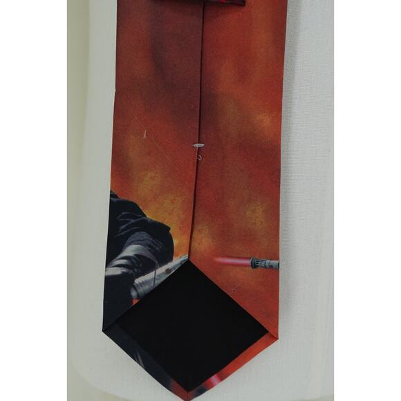 Ralph Marlin VTG Star Wars Darth Maul Men's 100% Polyester Sith One Size Necktie - Picture 8 of 12